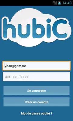 hubiC android App screenshot 1